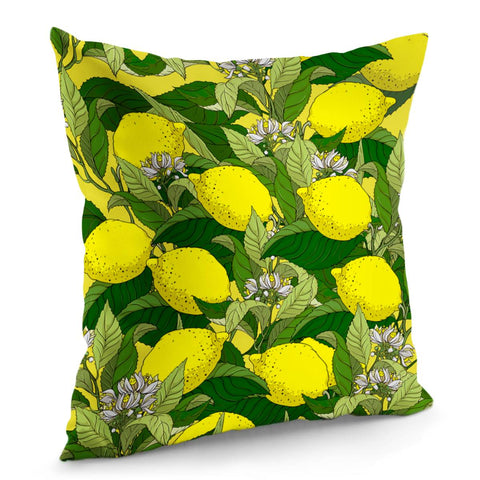 Image of Lemon Pillow Cover