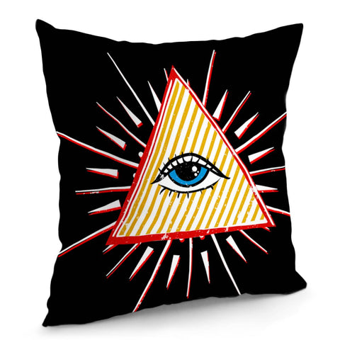 Image of Eye Of Providence Pillow Cover