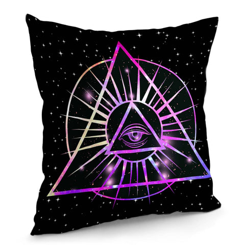 Image of Eye Of Providence Pillow Cover