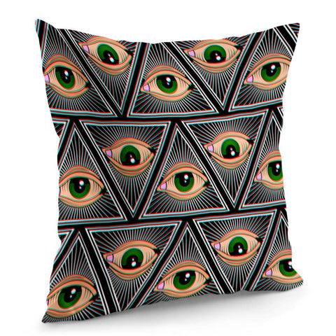 Image of Eye Of Providence Pillow Cover