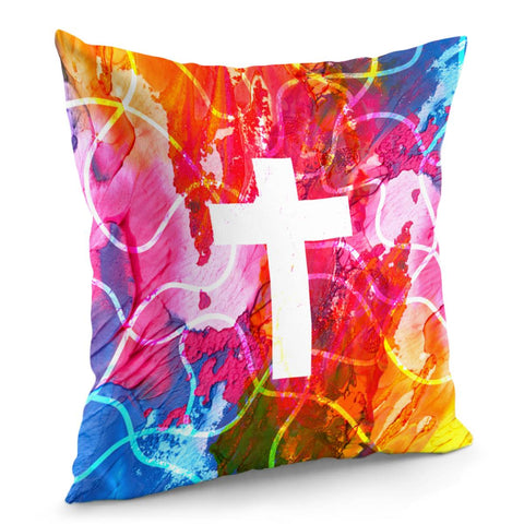 Image of Cross Pillow Cover