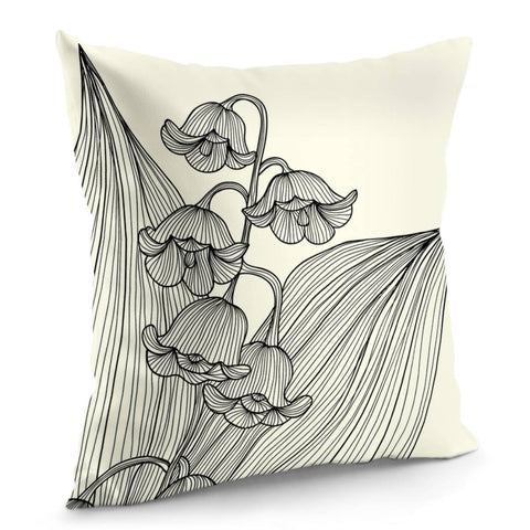 Image of Bell Orchid Pillow Cover