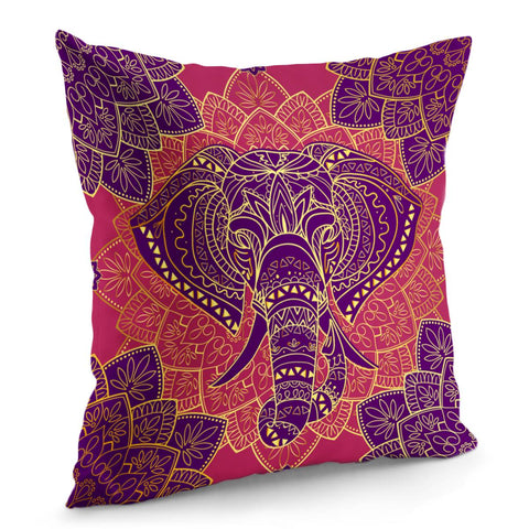 Image of Elephant Pillow Cover