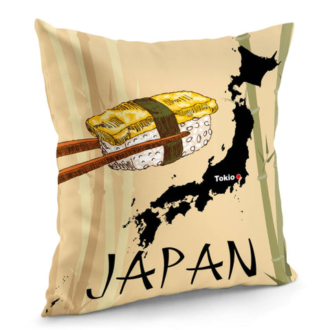 Image of Sushi Pillow Cover