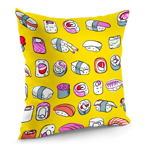 Image of Sushi Pillow Cover
