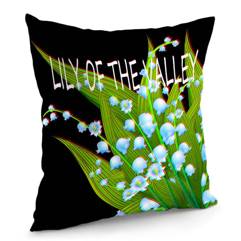 Image of Lily Of The Valley Pillow Cover