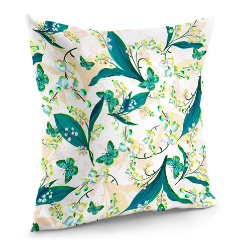 Image of Lily Of The Valley Pillow Cover