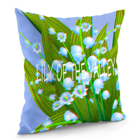 Image of Lily Of The Valley Pillow Cover