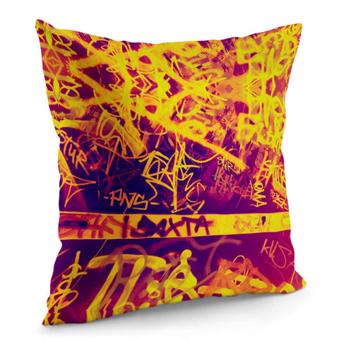 Image of Graffiti Pillow Cover