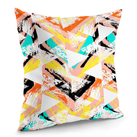 Image of Graffiti Geometry Pillow Cover