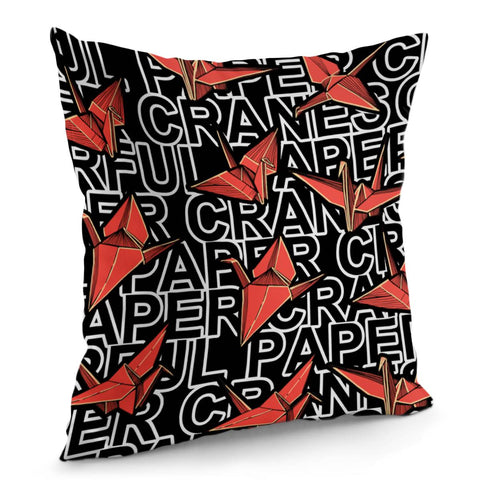 Image of Thousand Paper Crane Pillow Cover