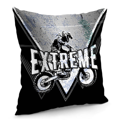 Image of Racing Motorcycle Pillow Cover