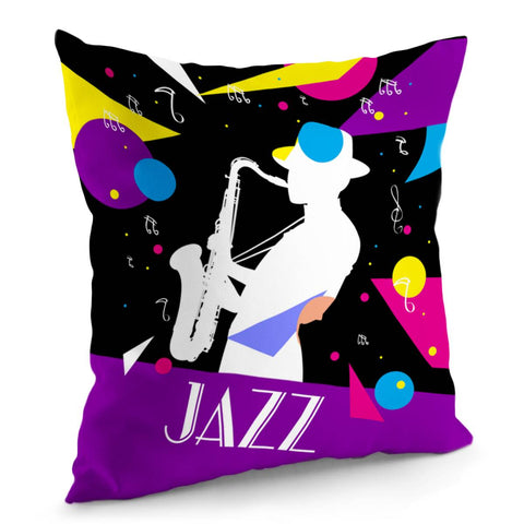 Image of Saxophone Pillow Cover