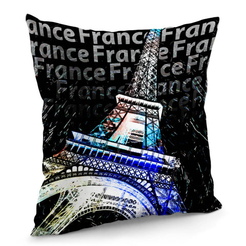 Image of Eiffel Tower Pillow Cover