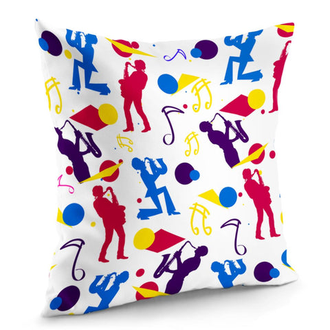 Image of Saxophone Pillow Cover