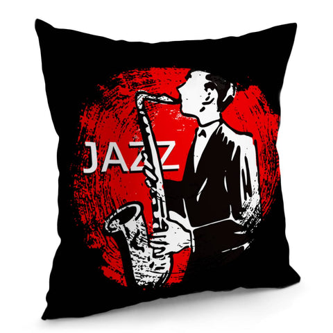 Image of Saxophone Pillow Cover