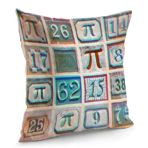 Image of Mathematics Symbol Pillow Cover