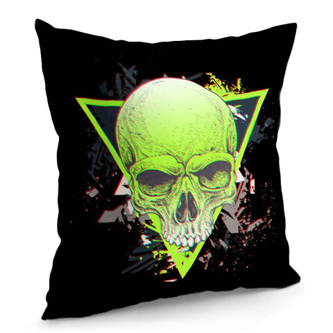 Image of Skull Pillow Cover