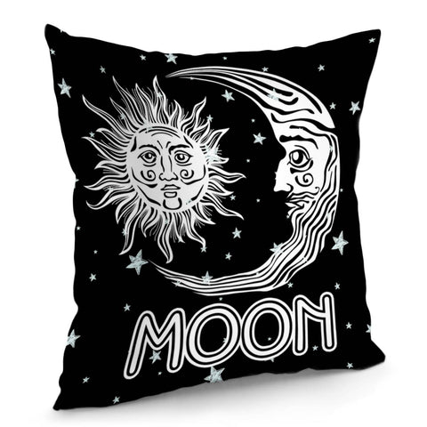 Image of Moon Pillow Cover