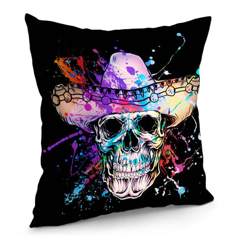 Image of Skull Pillow Cover