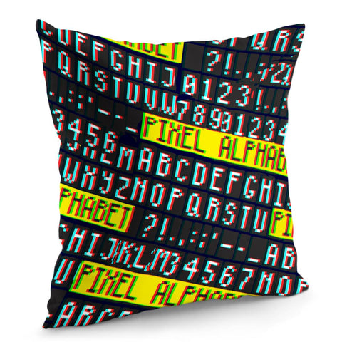 Image of Number Symbol Pillow Cover