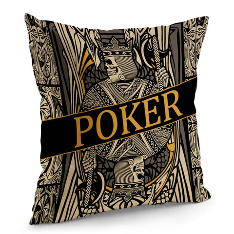 Image of Poker Pillow Cover