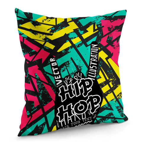 Image of Graffiti Pillow Cover