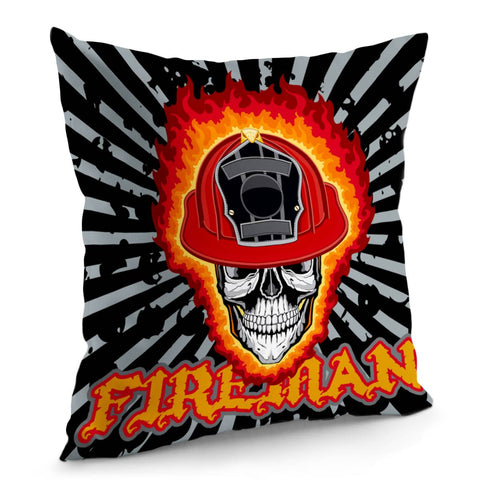 Image of Firemen Pillow Cover