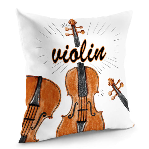 Image of Violin Pillow Cover