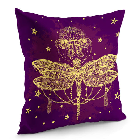 Image of Dragonfly Pillow Cover