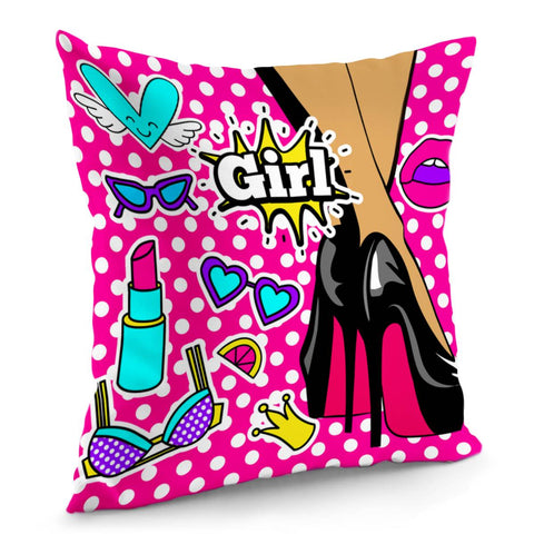 Image of High Heels Pillow Cover