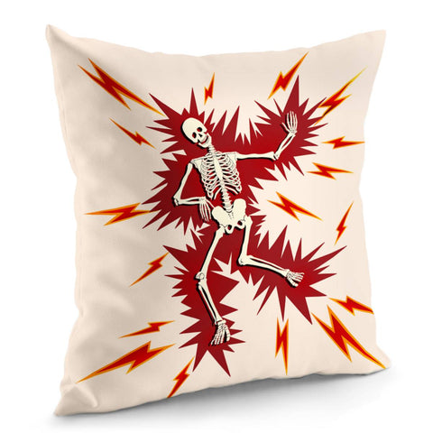 Image of Skeleton Pillow Cover