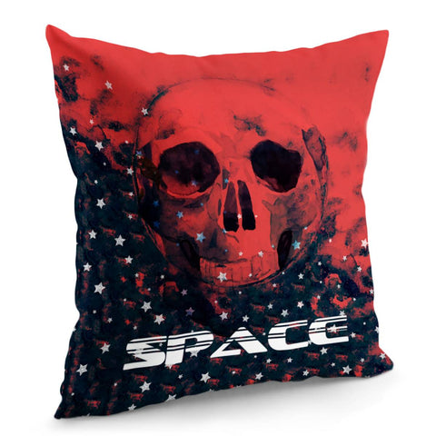 Image of Skull&Space Pillow Cover