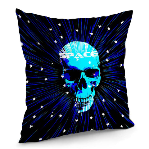 Image of Skull&Starry Sky Pillow Cover