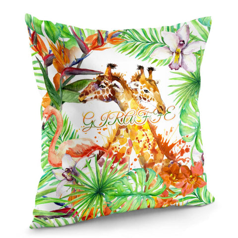 Image of Giraffe Pillow Cover