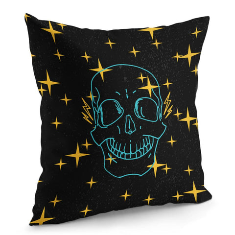 Image of Skull&Starry Sky Pillow Cover