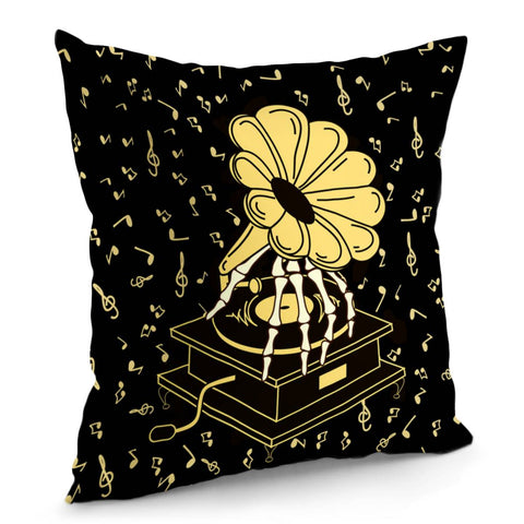 Image of Phonograph Pillow Cover