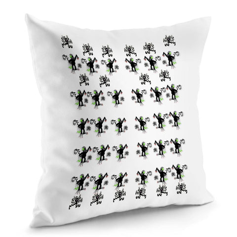 Image of Monkey Dance Pillow Cover