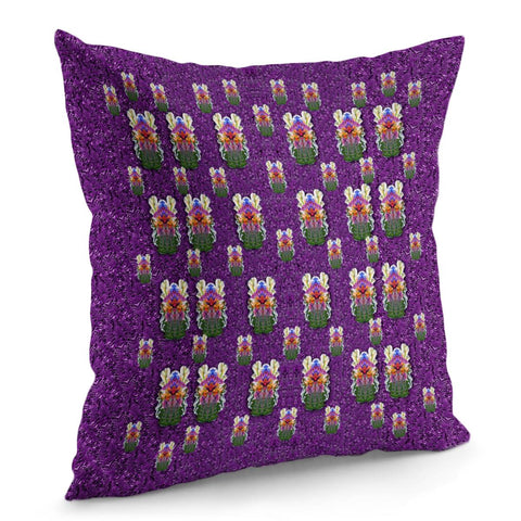 Image of Flower Fauna People Pillow Cover