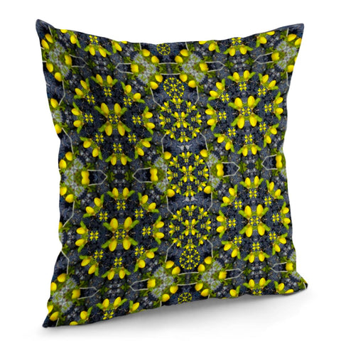 Image of Fresh Clean Spring Flowers Pillow Cover