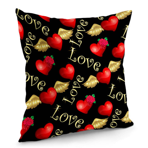 Image of Valentine'S Day Love Pillow Cover