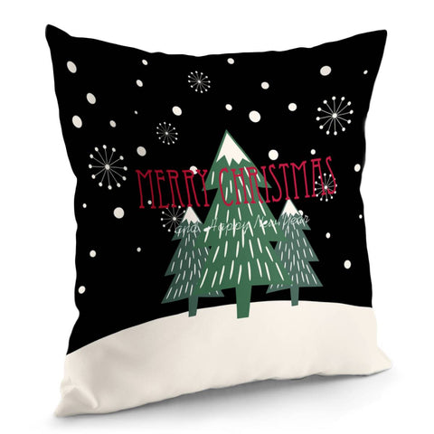 Image of Christmas Tree Pillow Cover