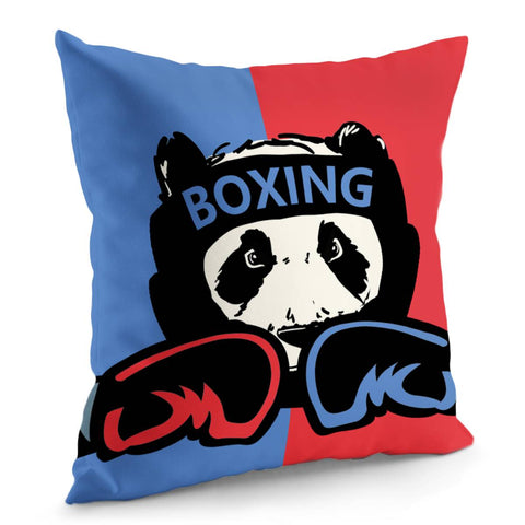 Image of Panda Boxer Pillow Cover