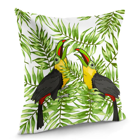 Image of Couple Animal Pillow Cover