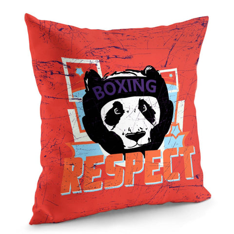 Image of Panda Boxer Pillow Cover