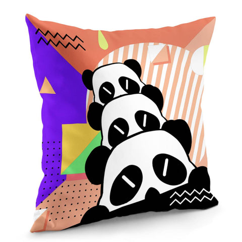 Image of Panda Pillow Cover