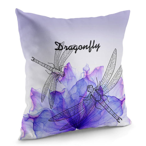 Image of Dragonfly Pillow Cover