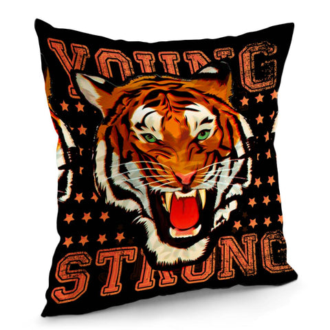 Image of Tiger Pillow Cover