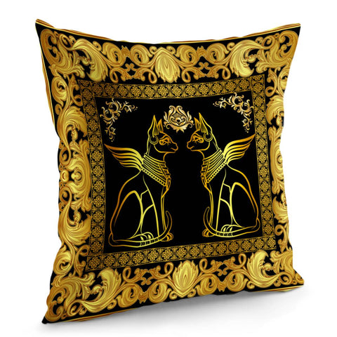 Image of Egyptian Cat Pillow Cover