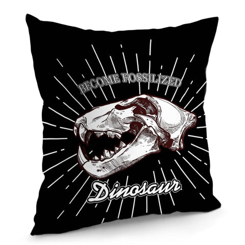 Image of Animal Skeleton Pillow Cover